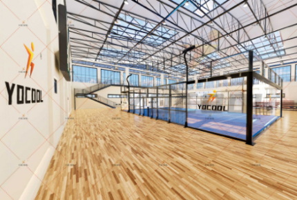 Revolutionizing Sports Infrastructure with  Panoramic Padel Court Solutions