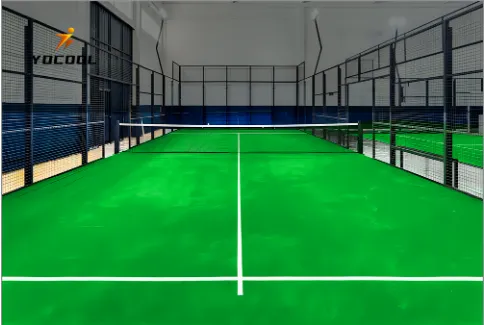 Panoramic Padel Courts with Separated Roof: The Ultimate Custom Factory Solution