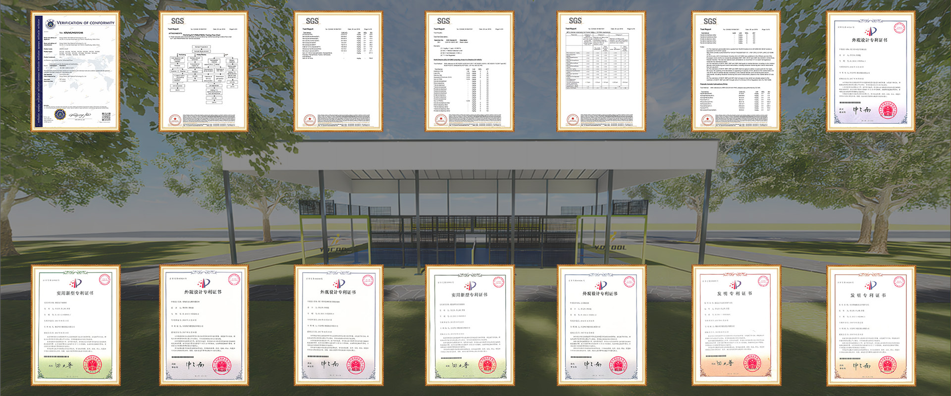 wholesale padel court structure