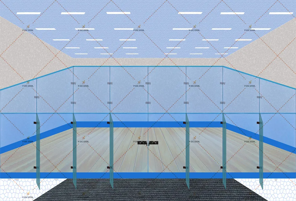 The Future of Sports: All-Glass Squash Courts by a Leading Padel Court Company