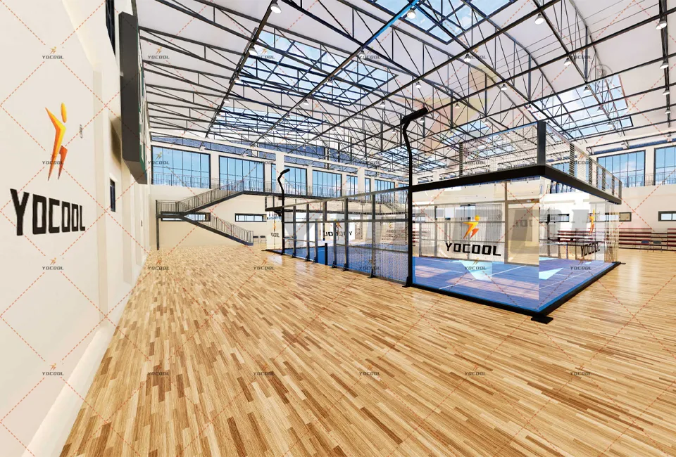 Sports Facilities with Professional Padel Court Construction