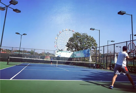 padel court grass factory