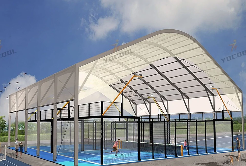 NO.2 Panoramic padel black
