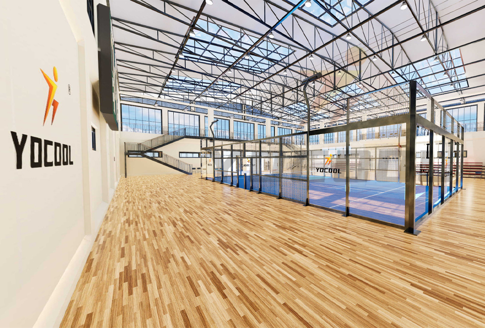Designing a Functional and Aesthetic Roof for Padel Courts