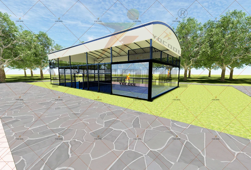NO.2 Panoramic padel black
