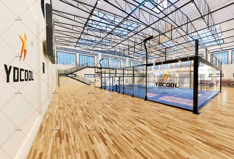 Elevate Your Sports Facility with YOCOOL Padel Tennis Courts