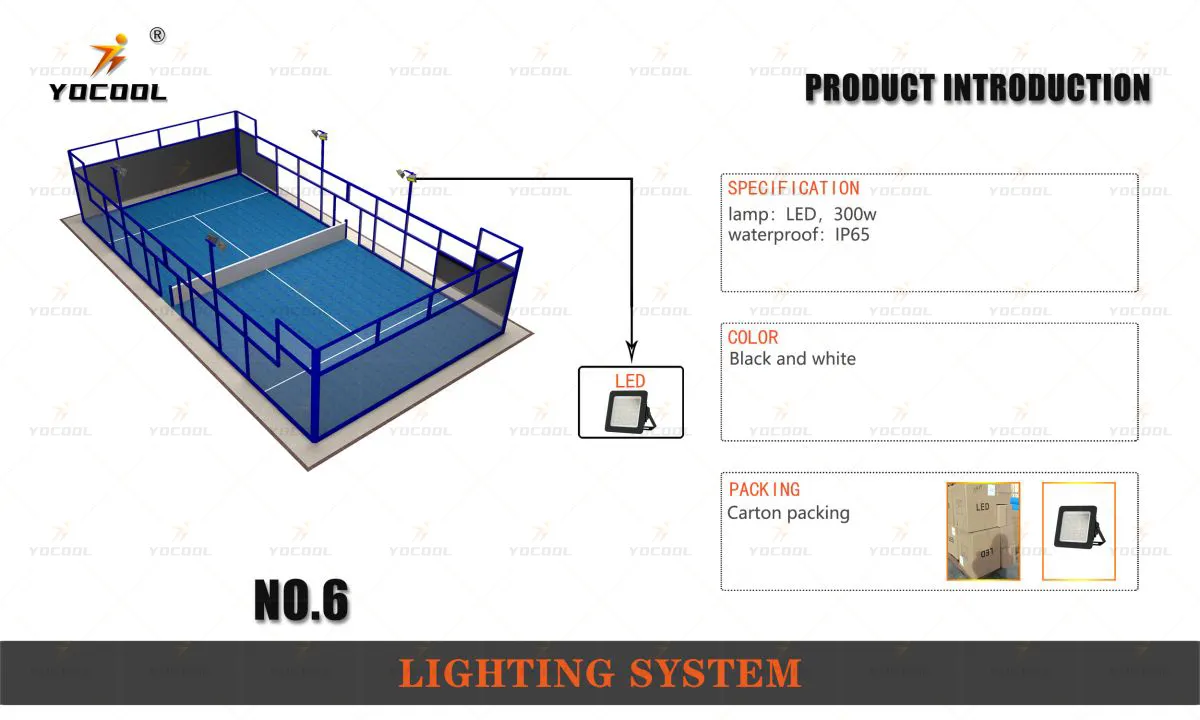 padel ball court factory