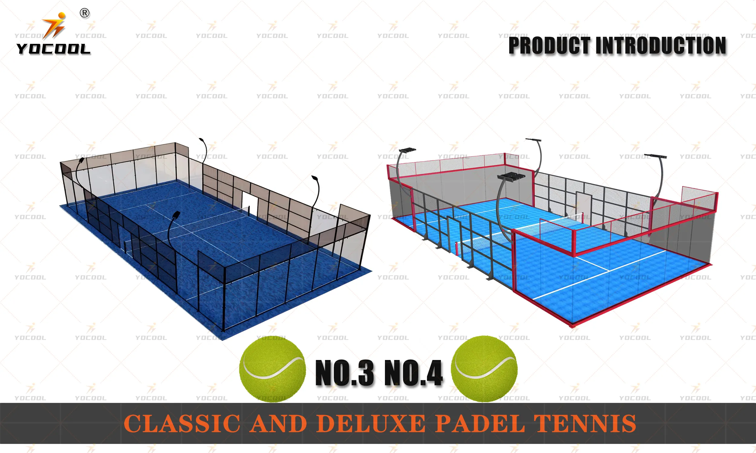 NO.2 Panoramic padel black