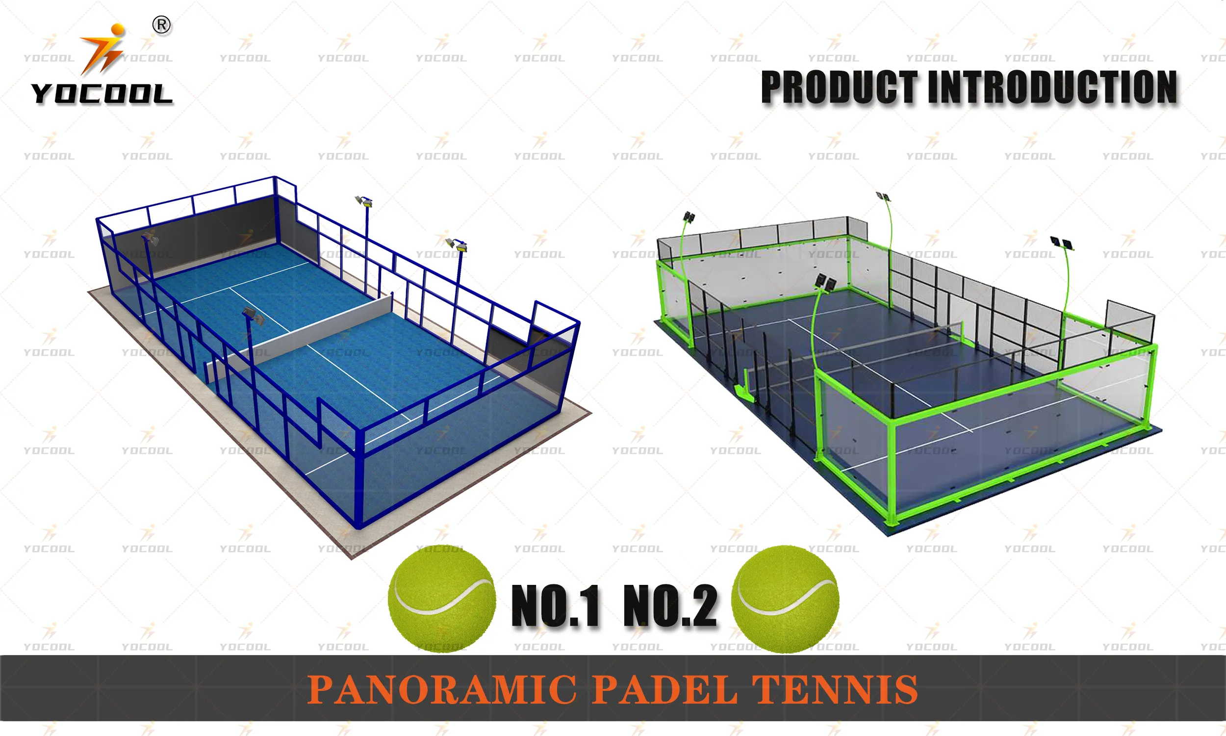 NO.2 Panoramic padel black