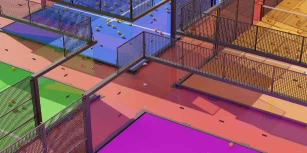 padel tennis court cost factory