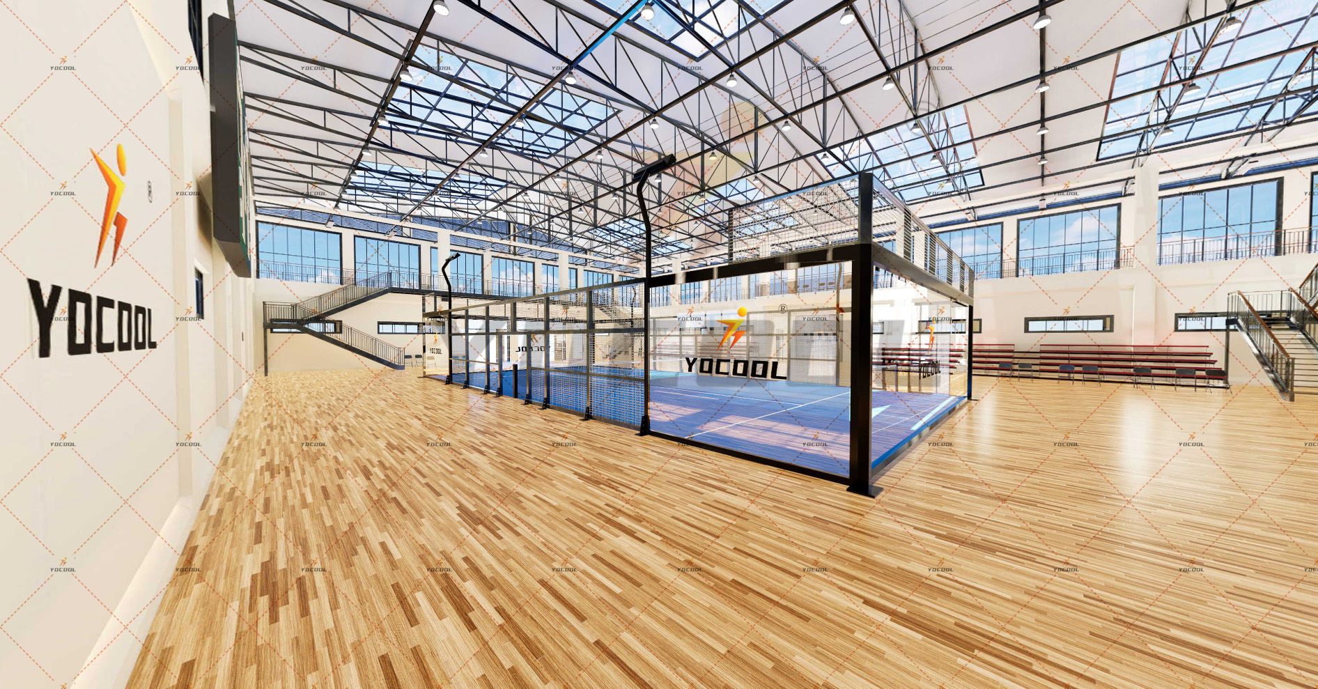 build padel court manufacturer