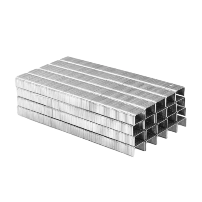 20 Gauge 4J Series 5.2mm Crown Fine Wire Staple Pneumatic 4J Series Staples for Furniture Industry 412J Staple Manufacture Stainless Steel Fasteners 422J Staples