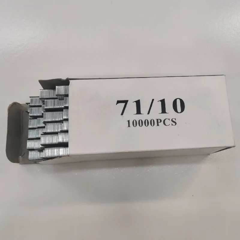 71 Series Fine Wire Staples For Fabric Sofa Furniture Fastening