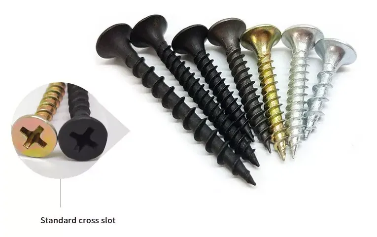 black drywall screws