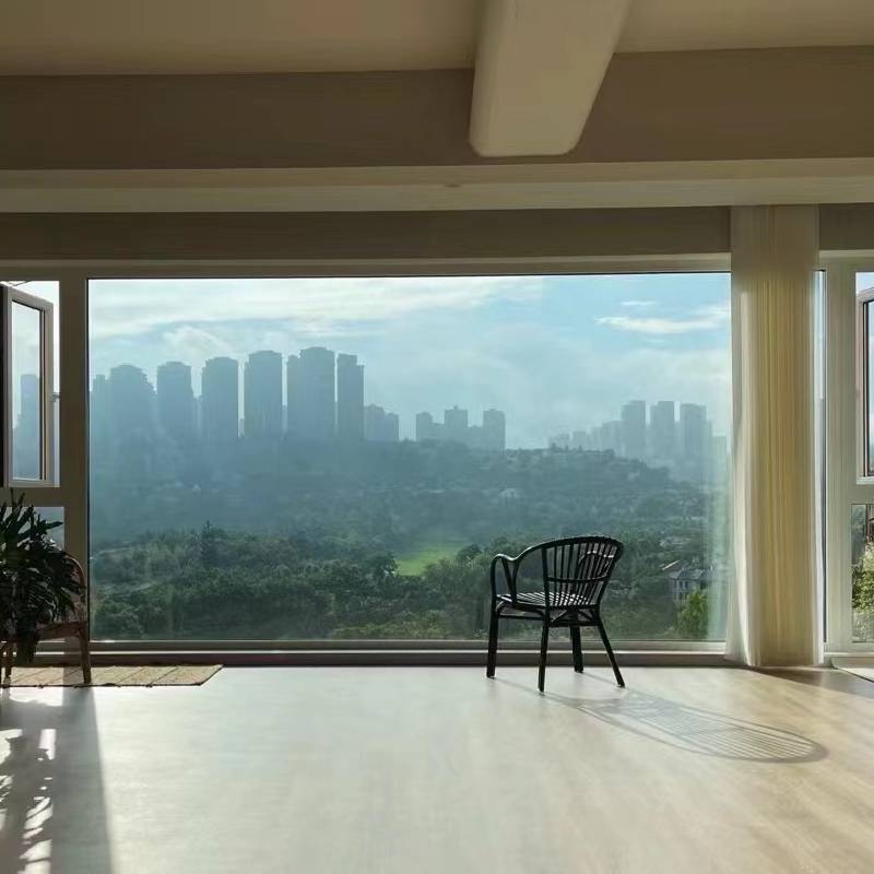 mirror railing for balcony