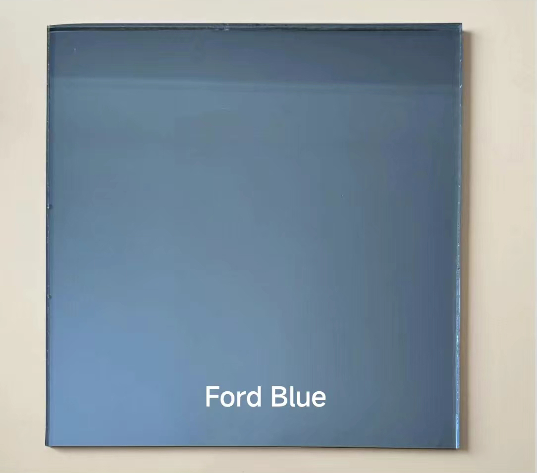 gray reflective glass