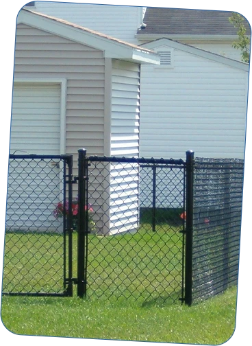 PVC Chain Link Fencing For Residential