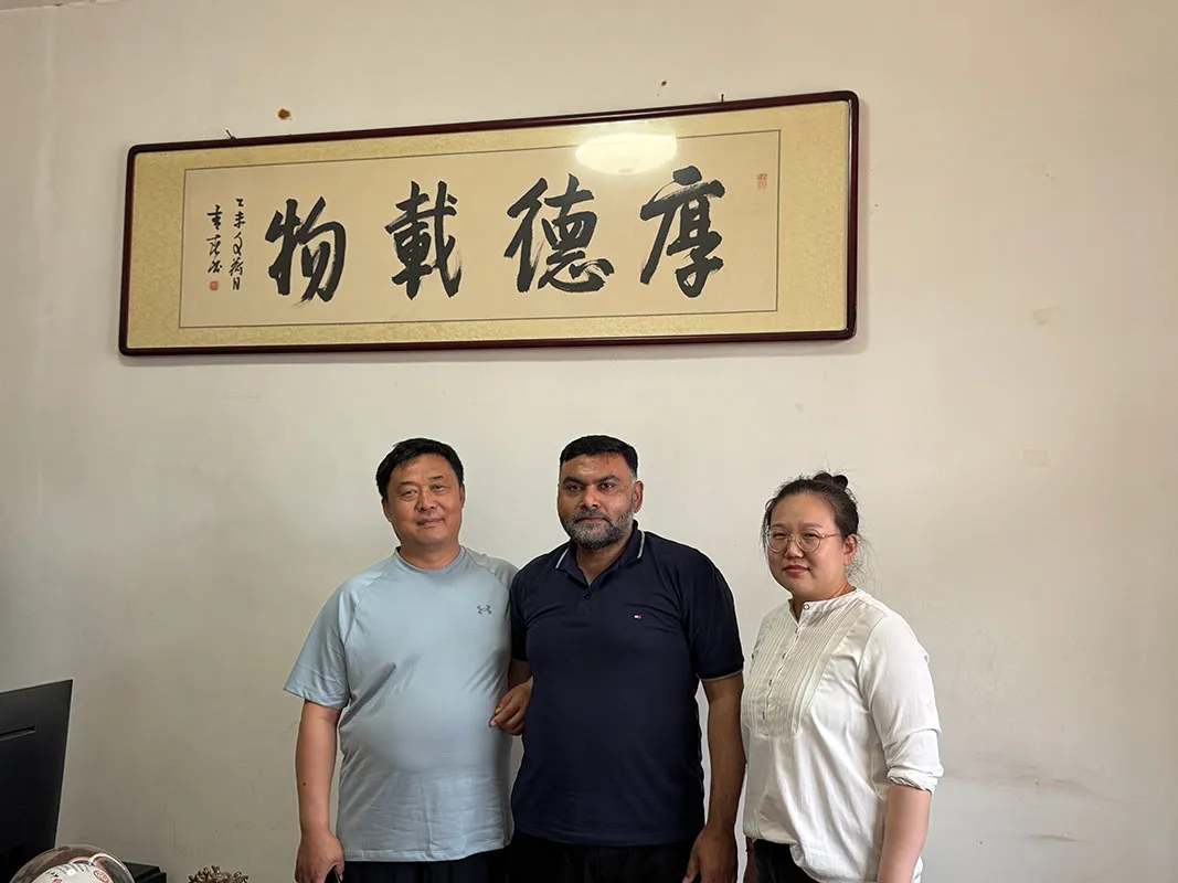 15-Year Pakistani Partner Visits Our Factory and Office