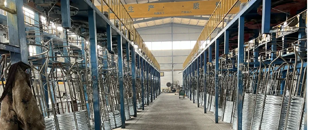 3.Galvanized wire factory