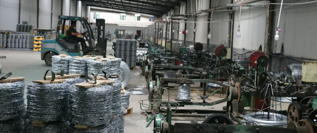 6.Barbed wire factory