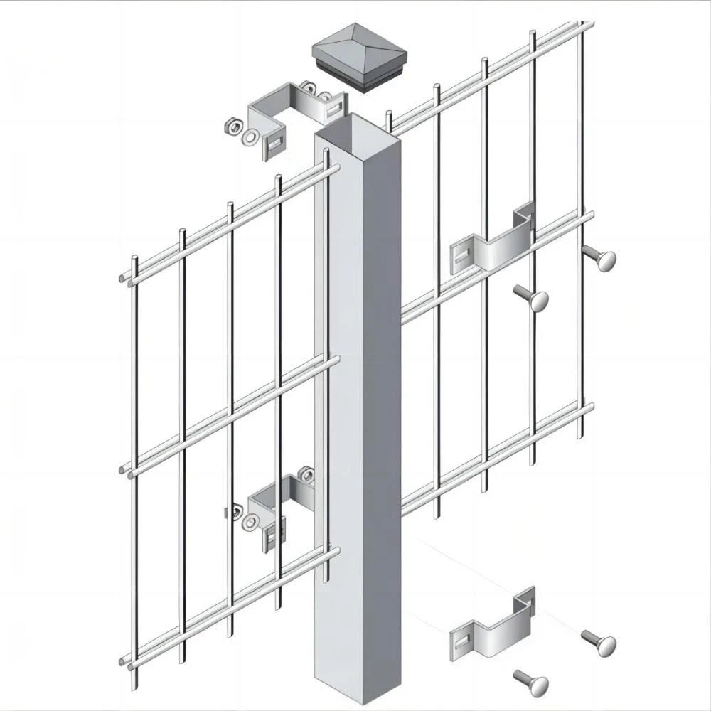 Double Wire Mesh Fence