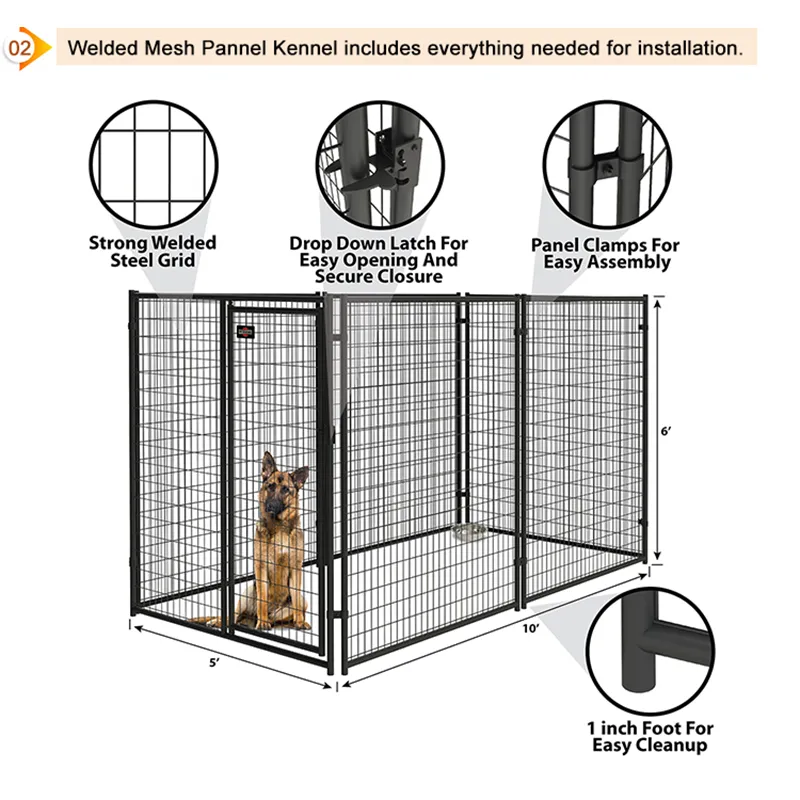 Multiple Sizes Outdoor Dog Cages