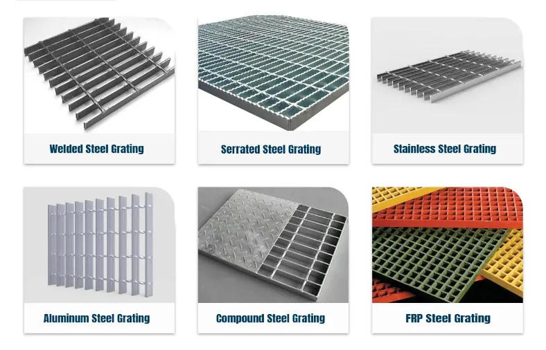 Galvanized Metal Steel Grating Panel