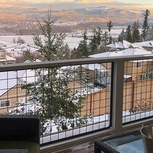 high security mesh fence