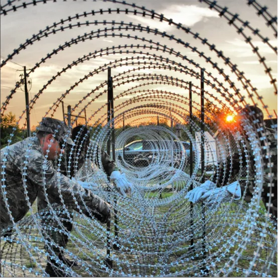 Razor Barbed Wire In Military Perimeter Security: Advanced Protection For Critical Zones