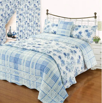 Floral Duvet Cover Honoring Print Craftsmanship