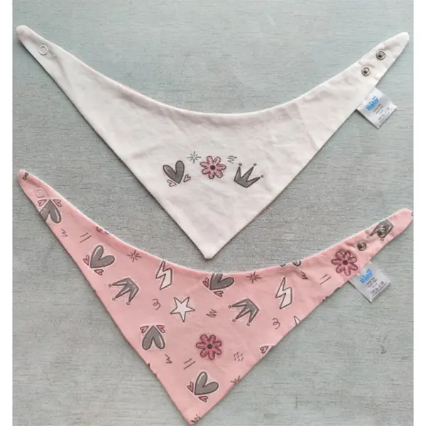 Organic Bandana Bibs — Soft, Absorbent & GOTS-Certified