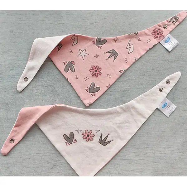 Organic Bandana Bibs — Soft, Absorbent & GOTS-Certified