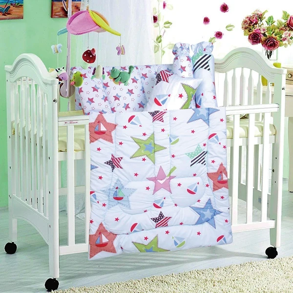 cotton crib bedding set