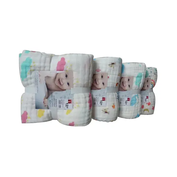 Soft Cotton Muslin Quilt - Breathable & Lightweight Bedding