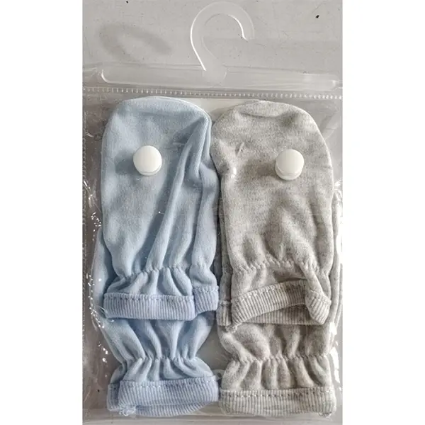 Gentle Anti-Scratch Baby Mittens for Newborns & Infants