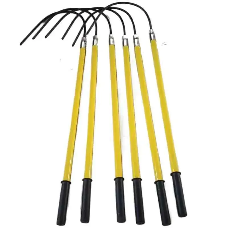 grounding rod with clamp