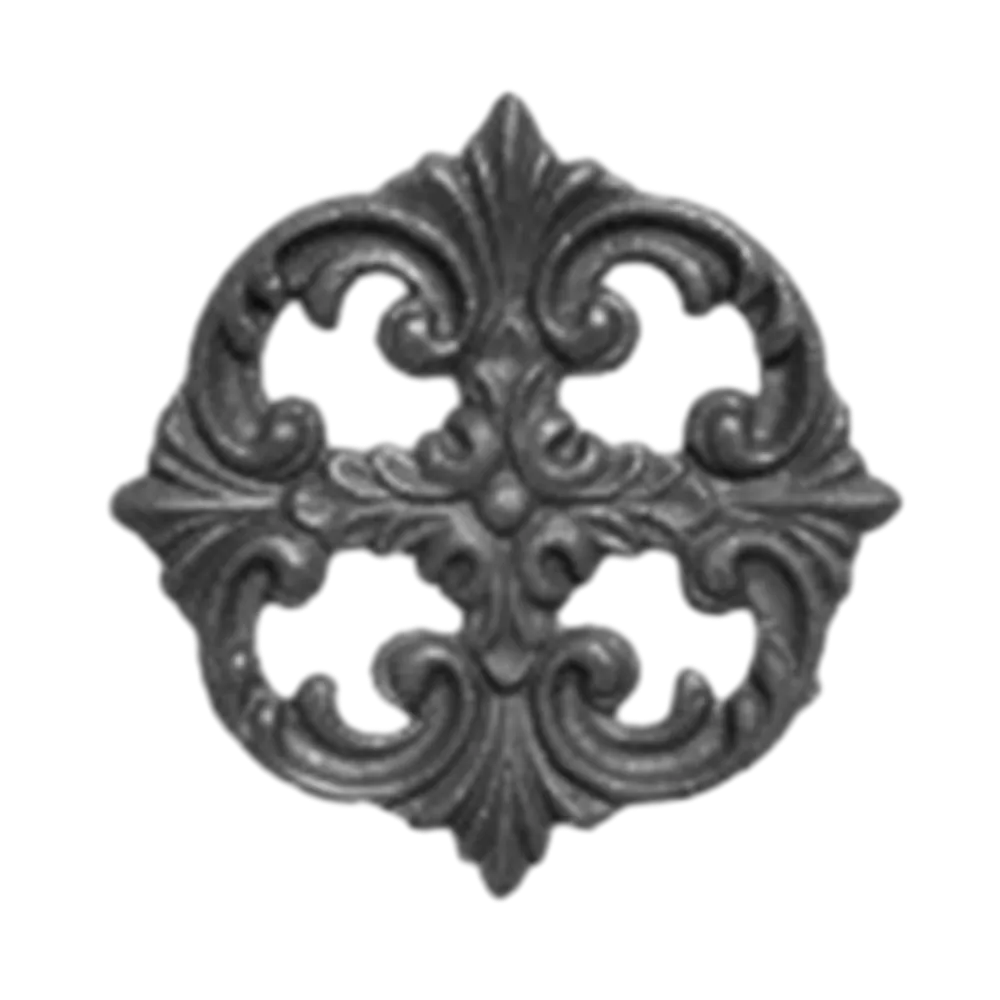 Decorative Iron Rosette