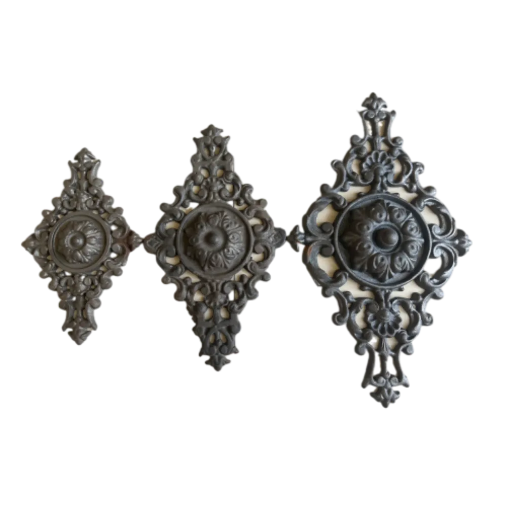 Decorative Iron Fence Rosettes