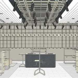 slatwall acrylic bins