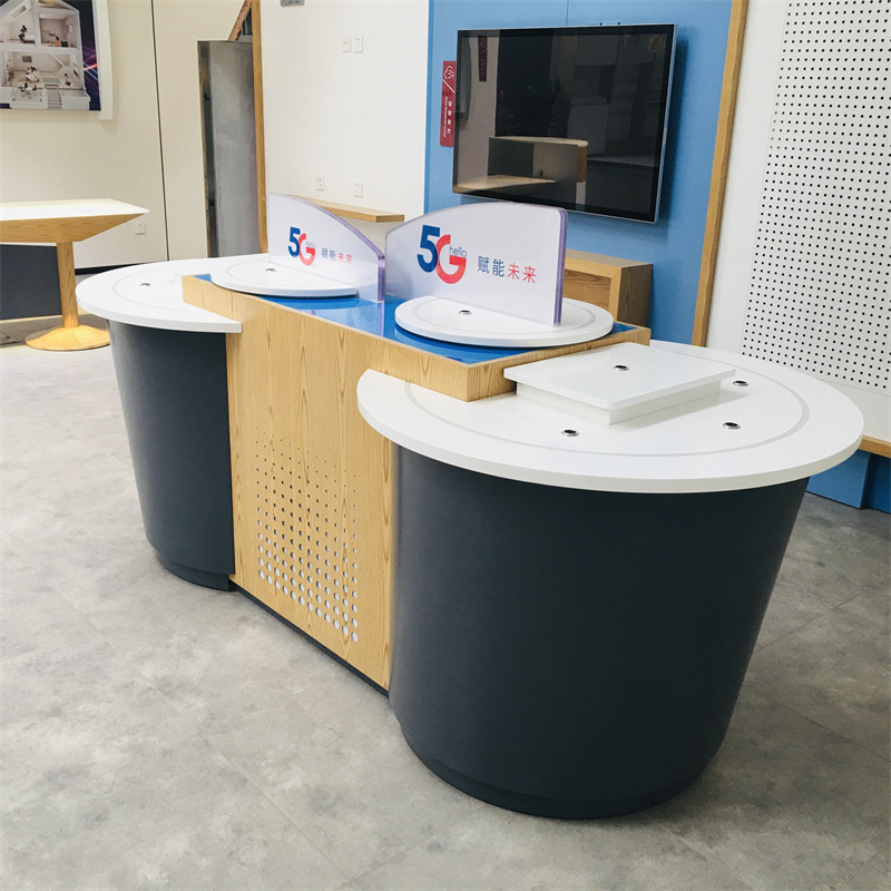 Retail Store Furniture Shop Counter Table for Mobile Phone Display