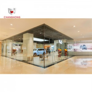 Shopping mall car experience store interior design concept of car experience store design one -stop service supplier