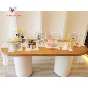 Modern attractive interior design retail postcard gift card store interior store display stand