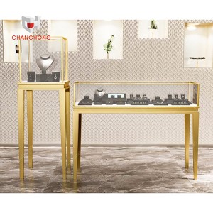 fashion commercial display cabinet counter retail perfume glass display cases glass trophy showcase jewelry glass showcase