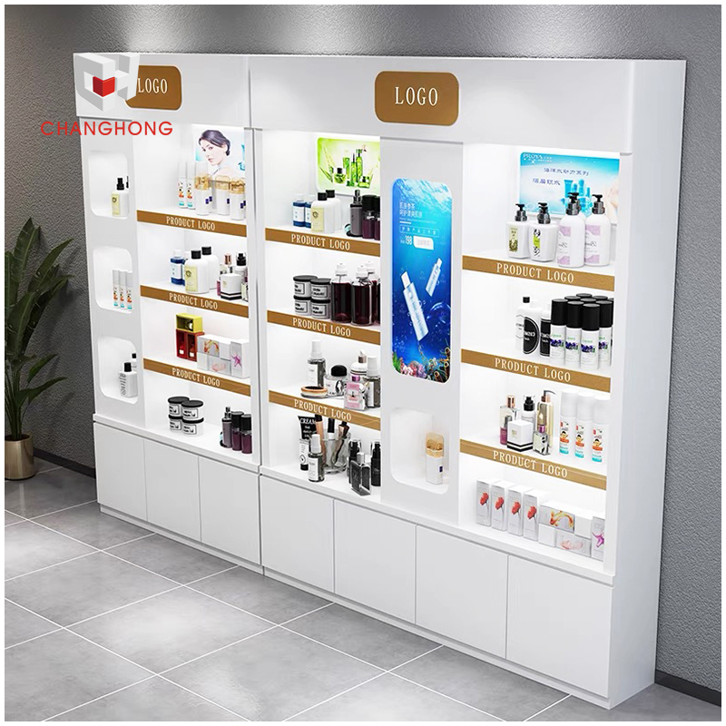 Salon & Makeup Store Fixtures: Beauty Product Shelves & Design