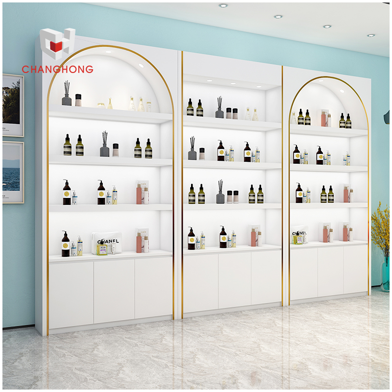 Salon & Makeup Store Fixtures: Beauty Product Shelves & Design