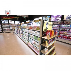 CHANGHONG Factory Direct Sale Cosmetic Store Design Small Shop Retail Design Furniture Cosmetic Shop Interior Design