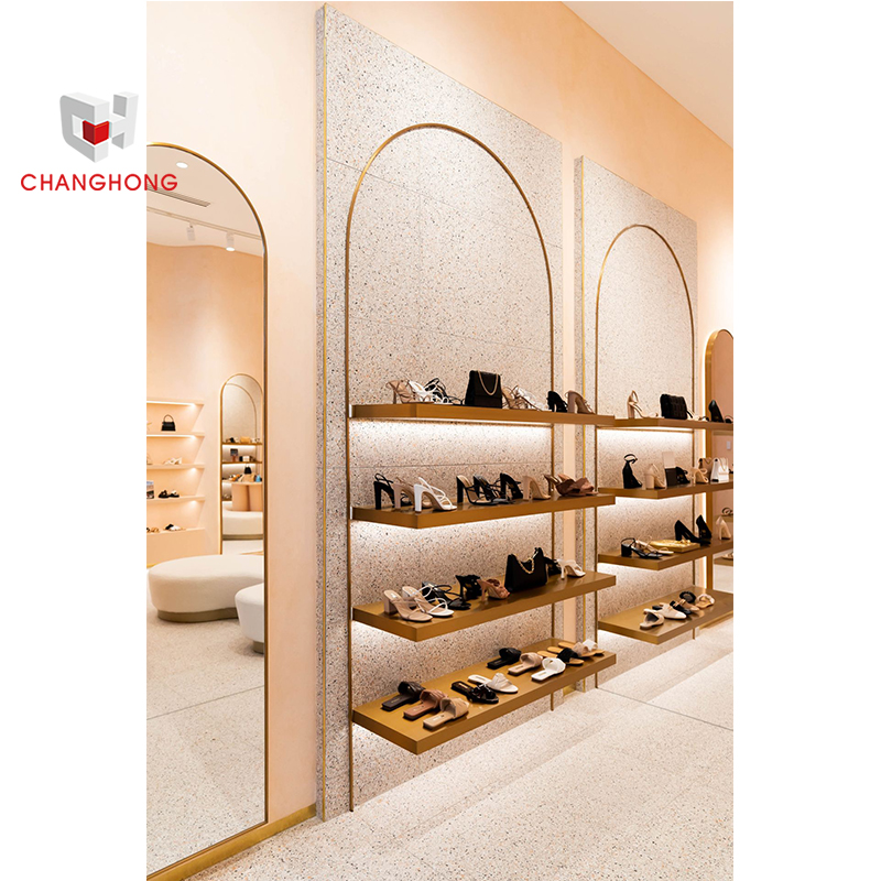 China Factory Modern Shoe Showroom Design & Store Display Furniture