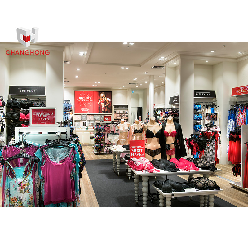 China Factory Customized Underwear Retail Store Display Rack Underwear Shop Design Lingerie Furniture China Factory Customized Underwear Retail Store Display Rack Underwear Shop Design Lingerie Furniture