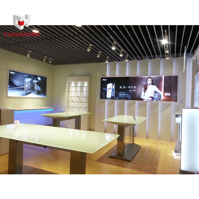 Custom Mobile Phone Display Furniture & Retail Store Design