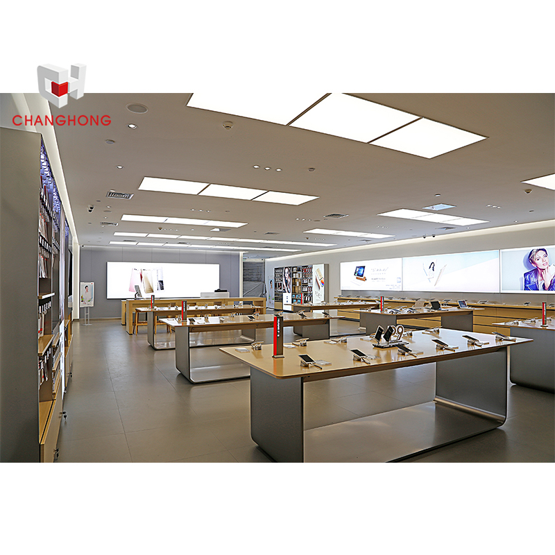 Premium Hot Sale Wooden Phone Display Cabinet for Shops